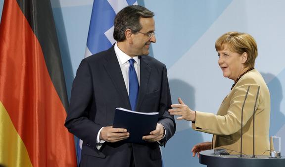 Samaras - Merkel